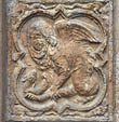 Panel 04:01 - Winged, veiled female hybrid with serpent's head at end of tail